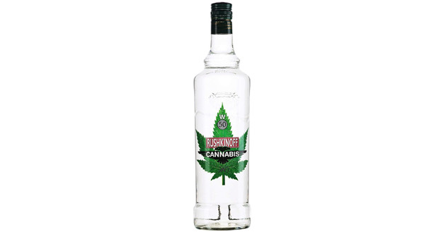 Водка Rushkinoff Cannabis из Испании Rushkinoff Cannabis