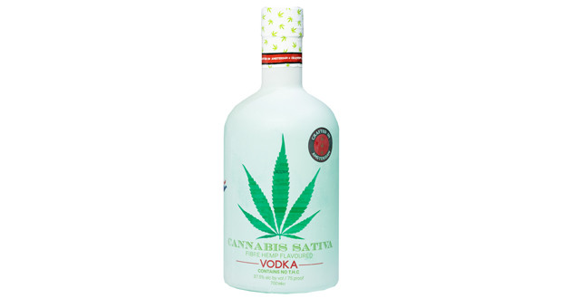 Amsterdam Cannabis Vodka без ТГК и КБД Amsterdam Cannabis Vodka