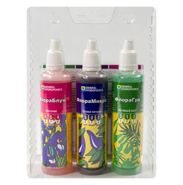 Набор удобрений для выращивания Flora Series Flora Series